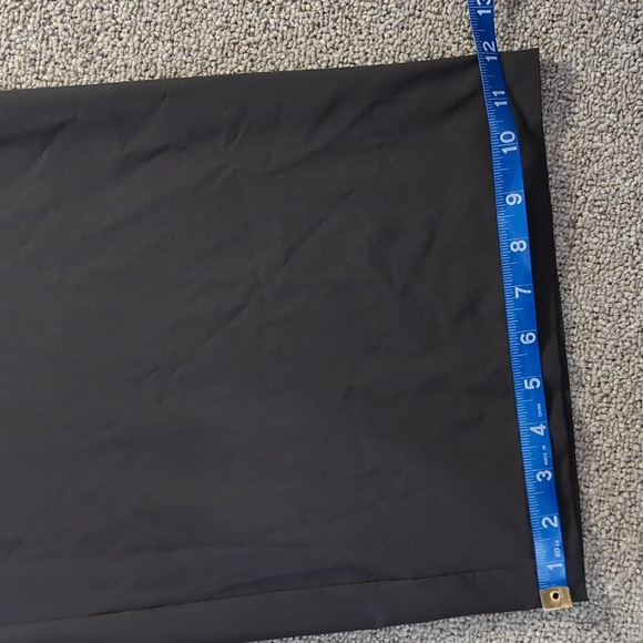 ALO Yoga High-Waist Dreamscape Pleated Wide Leg Trouser Size Large Long in Black - Picture 13 of 14